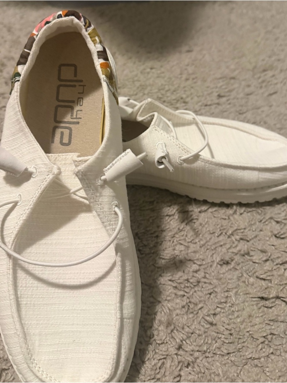 Bundle Price - $15 - Hey Dude Women's White Slip-On